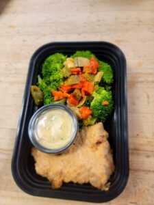 Coconut Crusted Cod Keto - PaleoZone Prepared Meals