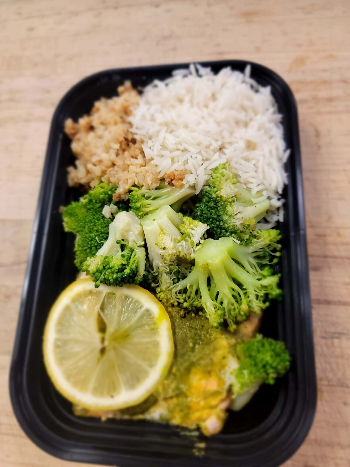 Lemon and Herb Crusted Salmon Zone - PaleoZone Prepared Meals