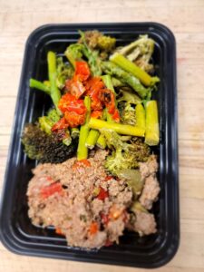 Turkey Saute with Broccoli and Asparagus Lean - PaleoZone Prepared Meals